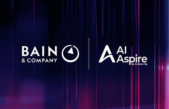 Bain & Company and AI Aspire Partnership